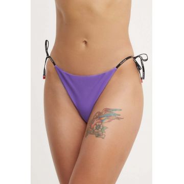 HUGO chiloti de baie culoarea violet