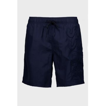 Pantaloni scurti de baie cu broderie logo Whale