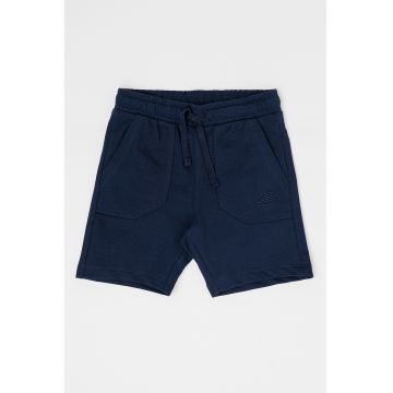 Pantaloni scurti de bumbac cu buzunare oblice