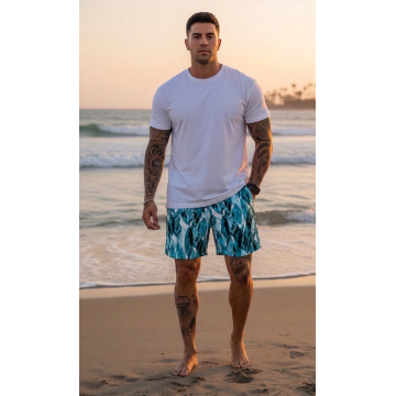 Sort de baie casual bleu  12718 D3-5.3