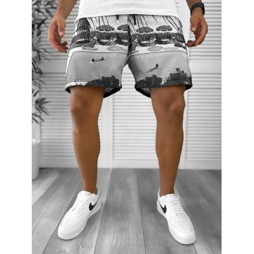 Sort de baie casual gri 12717 I8-3
