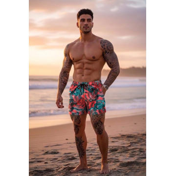 Sort de baie casual roz  12722  90-2.2