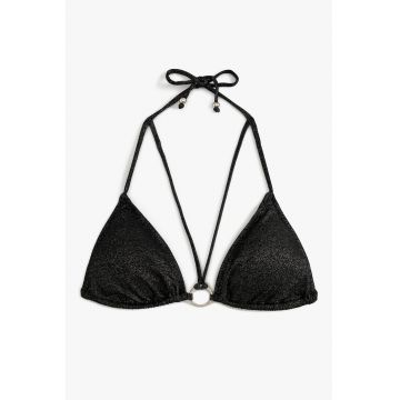 Sutien de baie cu aspect stralucitor