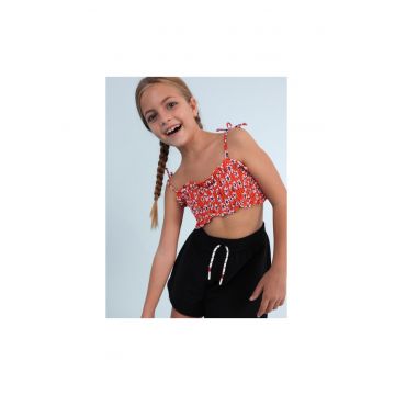 Costum de baie Fete -  302083480 Poliester - Rosu