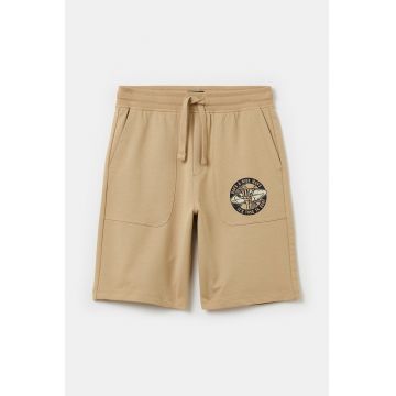 Pantaloni scurti cu snur in talie