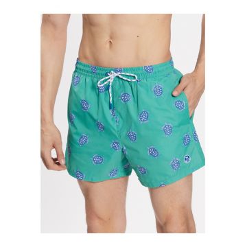 Pantaloni scurti de baie barbati - Poliester - Verde Pantaloni scurti de baie barbati - Poliester - Verde