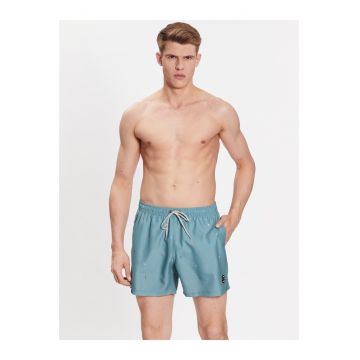 Pantaloni scurti de baie barbati - Poliester - Verde Pantaloni scurti de baie barbati - Poliester - Verde