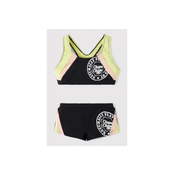 Costum de baie copii -  209560473 - Poliamida - Negru