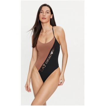 Costum de baie dama - 540180 - Maro/Negru - Poliester
