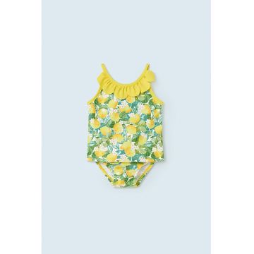 Costum de baie din doua piese cu imprimeu
