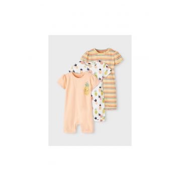 Costum de baie Fete -  302001347 Bumbac organic - Roz