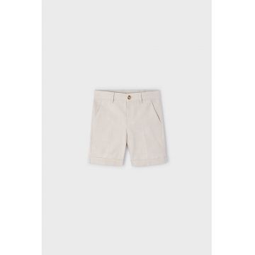 Pantaloni scurti cu buzunare aplicate