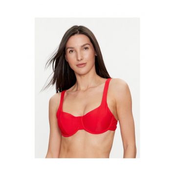 Sutien baie dama - 23016 - Poliamida - Rosu