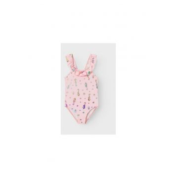 Costum de baie copii -  523107 - Roz - Poliamida -