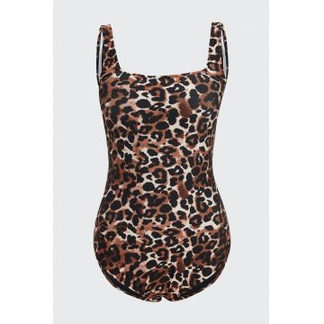Costum de baie intreg cu animal print