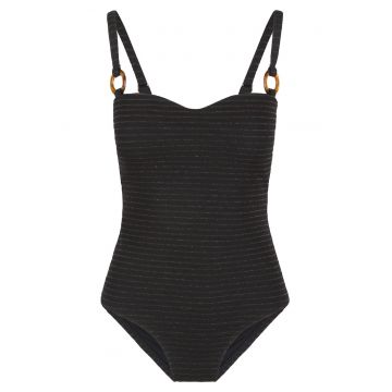Costum de baie intreg cu detalii stralucitoare