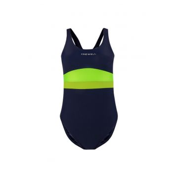 Costum de baie pentru copii -  Poliester - Negru/Verde