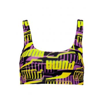 Costum de baie  pentru Femei - swim women printed scoo - 938344-01 - Negru