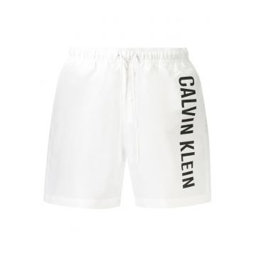 Pantaloni scurti barbati pentru inot cu imprimeu cu logo  - regular fit -
