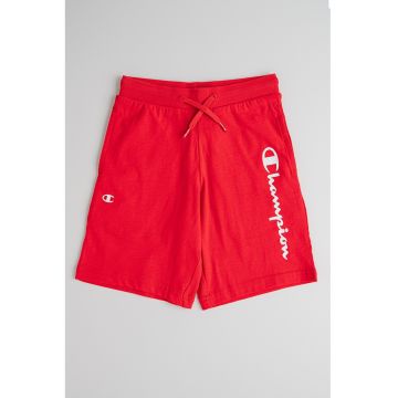 Pantaloni scurti cu imprimeu logo