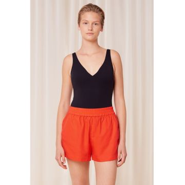 Pantaloni scurti de plaja - din bumbacm cu buzunare laterala