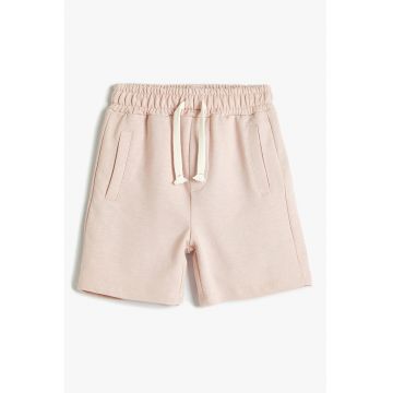 Pantaloni scurti de trening cu buzunare laterale