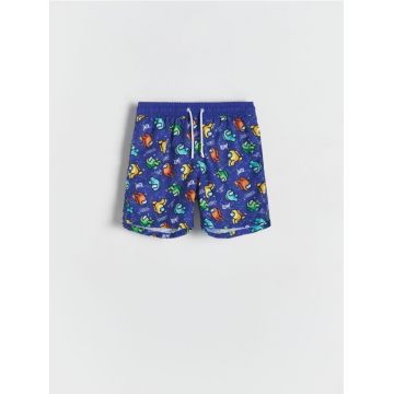Reserved - BOYS` SWIMMING SHORTS - bleumarin