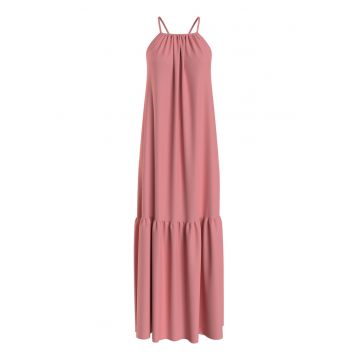 Rochie lunga fara maneci