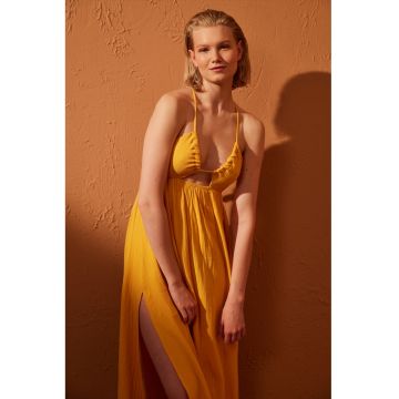 Rochie midi de plaja