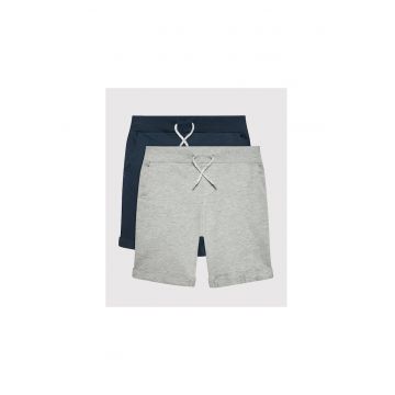 Set 2 perechi pantaloni scurti copii -  Bumbac