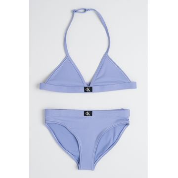 Costum de baie in doua piese cu imprimeu