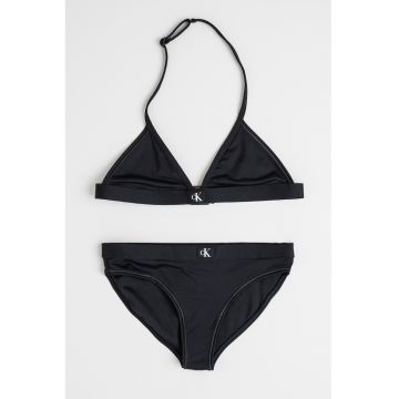 Costum de baie in doua piese cu imprimeu