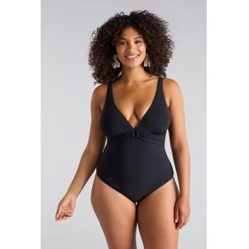 Costum de baie intreg cu decolteu amplu