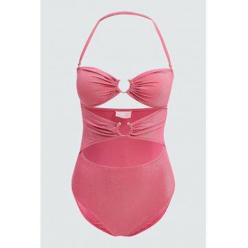 Costum de baie intreg cu decupaje