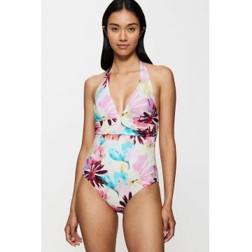 Costum de baie intreg cu imprimeu