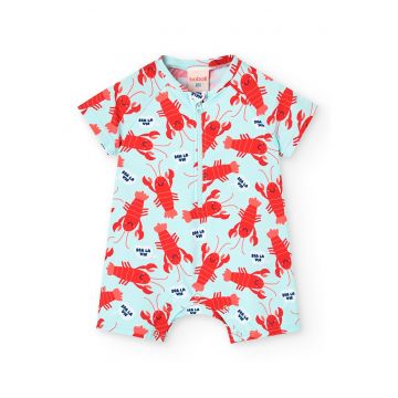 Costum de baie intreg cu imprimeu grafic