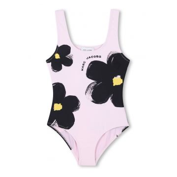 Costum de baie intreg cu model floral