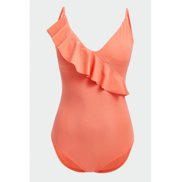 Costum de baie intreg cu volane