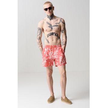 Pantaloni scurti de baie cu aspect in degrade