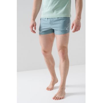 Pantaloni scurti de baie cu banda logo in talie