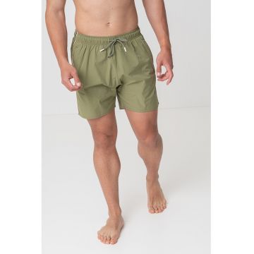 Pantaloni scurti de baie cu benzi laterale contrastante Iconic