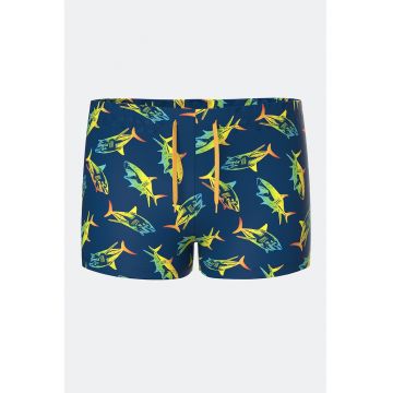 Pantaloni scurti de baie cu imprimeu grafic
