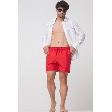 Pantaloni scurti de baie cu imprimeu logo