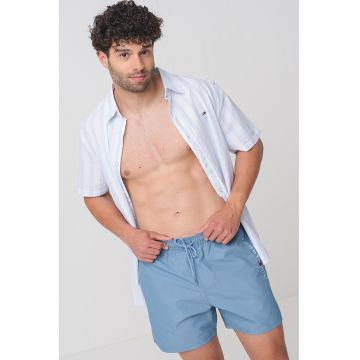 Pantaloni scurti de baie cu imprimeu logo
