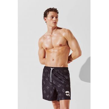 Pantaloni scurti de baie cu imprimeu logo