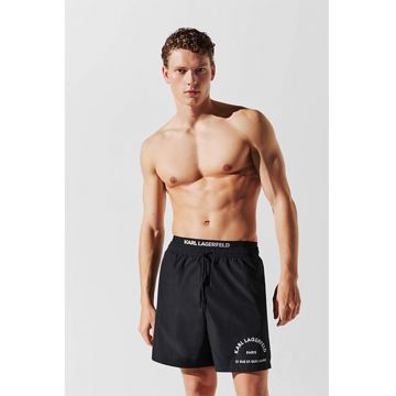 Pantaloni scurti de baie cu imprimeu logo