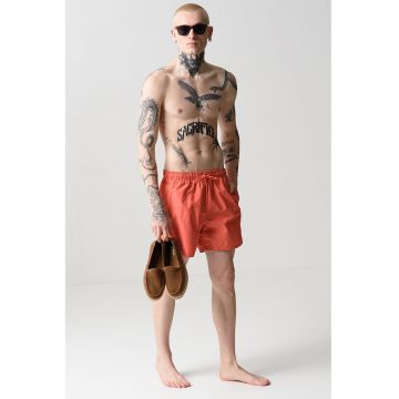 Pantaloni scurti de baie cu imprimeu logo