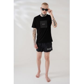 Pantaloni scurti de baie cu logo Mooneye