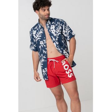 Pantaloni scurti de baie cu logo Octopus