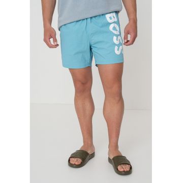 Pantaloni scurti de baie cu logo Octopus
